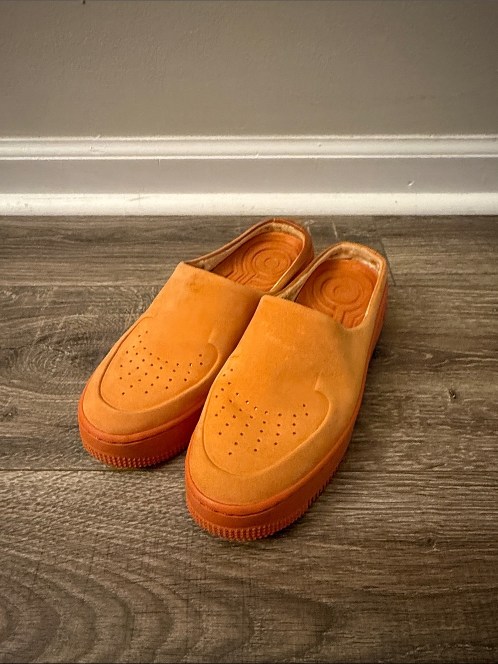 Nike Womens Air Force 1 Lover XX Leather Mules